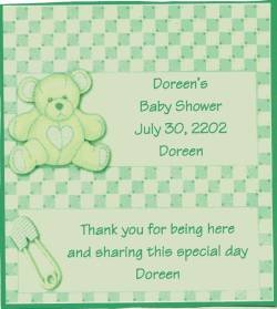 Personalized Baby Shower Hershey 1.55 oz Candy Wrappers Free Shipping