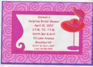 Red Hat Party Invitation Personalized Free Shipping