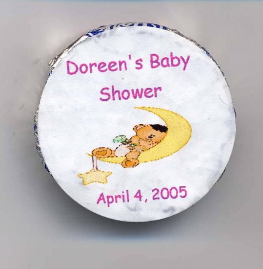 20 Baby Shower Peppernint Patties Snack Size Labels Personalized Free Shipping