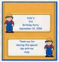 BIRTHDAY PERSONALIZED HERSHEY 1.55 OZ WRAPPER FREE SHIPPING