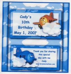 Birthday Hershey 1.55 oz Free Shipping