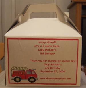 Birthday Gable Box Personalized Free Ship