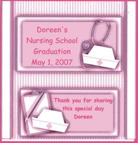Nurse Graduation Hershey 1.55 0Z Bar