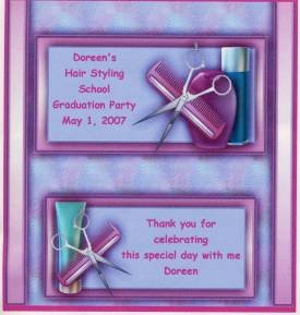 Hair School Graduation Hershey 1.55 0Z Bar