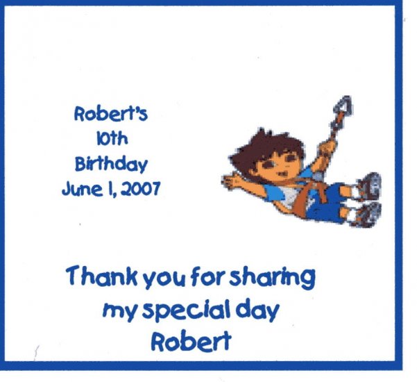Personalized Candy Wrapper Free Shipping