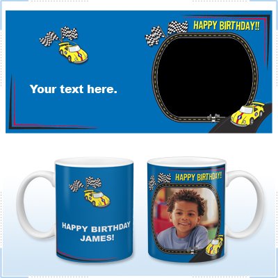11oz White Ceramic Mug - Birthday Boy