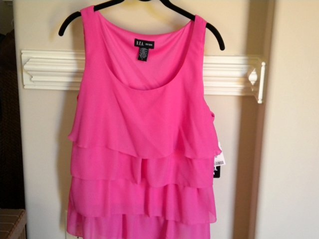 d f a dfa new york ruffle blouse top size lg new d f a dfa new york ruffle blouse top size lg new