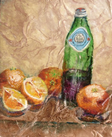 Pelegrino & Blood Oranges