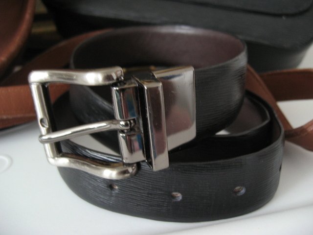 16. TIGER BELT SZ M - WOMEN'S LEATHER BELT U2 TIGER TEXTURE