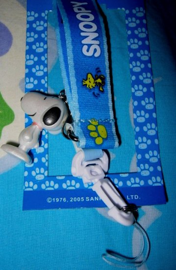 SNOOPY FIGURINE CAMERA PHONE long neck STRAP CANON CELL PHONE