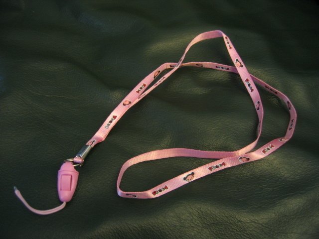 SOLD - PINK PUCCA CELL PHONE DIGITAL CAMERA STRAP