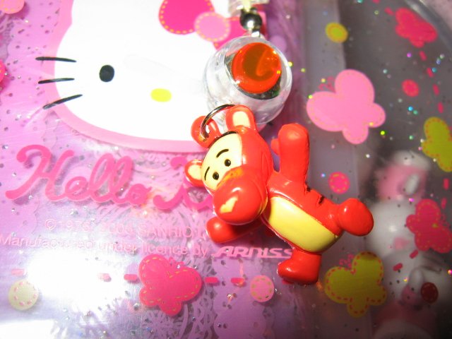 FLASHING CELL PHONE ACCESSORY-WINNIE THE POOH-TIGGER-SNOOPY WOODSTOCK-MICKEY MOUSE DONALD DUCK