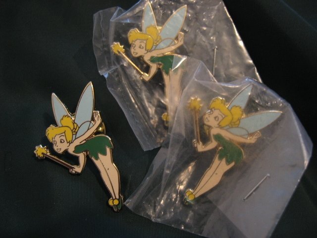 DISNEY'S TINKERBELL COLLECTIBLE PIN HOBBY ARTS CHARACTERS PETER PAN jewelry brooch
