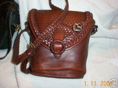 AUTHENTIC BRIGHTON BROWN LEATHER WOMEN'S BAG HANDBAG PURSE