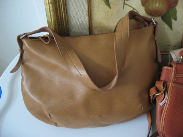SAG HARBOR TAN BROWN SOHO HOBO CARRY ALL BAG DIAPER BAG WOMEN'S HANDBAG BAG PURSE