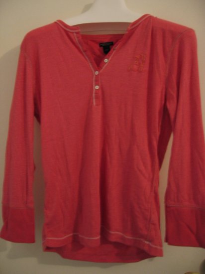 AE AMERICAN EAGLE - SHIRT CLOTHES T-SHIRT TOP CLOTHING american eagle pink L women's new