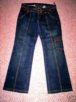 TRIPLE FIVE SOUL 555 RETRO 5 POCKET BOOTCUT JEANS 30 women's pants jeans clothes