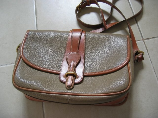 AUTHENTIC DOONEY & BOURKE dooney&bourke COFFEE BROWN WOMEN'S LEATHER BAG HANDBAG PURSE