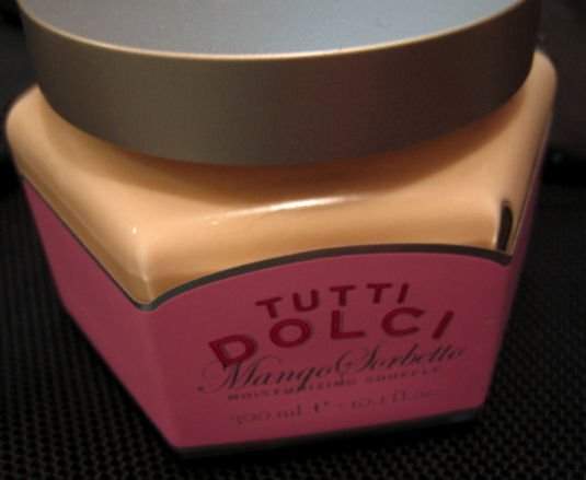 BATH & BODY WORKS TUTTI DOLCI MANGO SORBETTO moisturizing souffle BODY CREAM MILAN ITALY