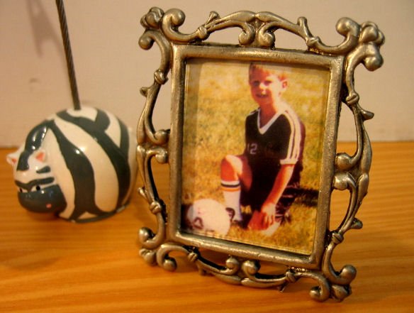 4 CUTE PICTURE FRAME FAMILY PORTRAIT HOME DECOR STEEL FINISH