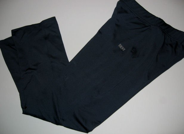 DKNY DONNA KARAN NEW YORK YOGA STRETCH RUNNING JOGGING EXERCISE PANTS WOMEN'S CLOTHES CLOTHING PANTS