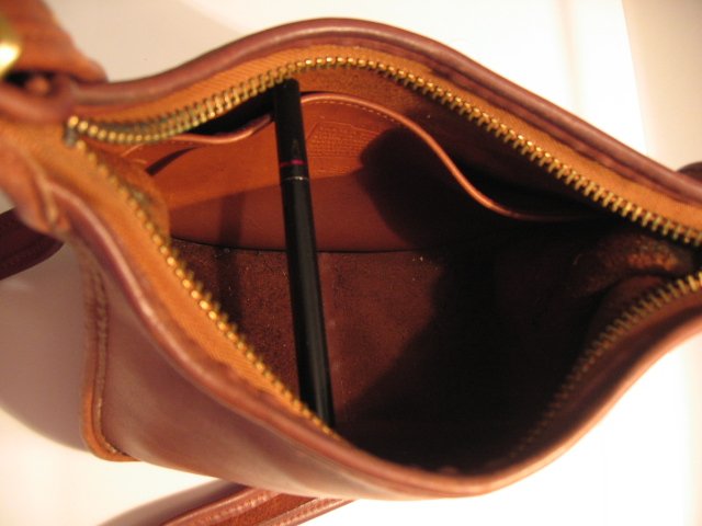 sold - AUTHENTIC JANICE LEGACY vintage BROWN leather - COACH WOMEN'S HANDBAG PURSE BAG