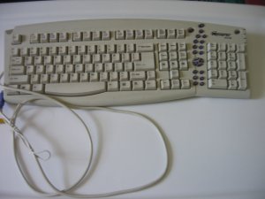 MEMOREX DESKTOP COMPUTER keyboard WIDE ACCESSORIES electronic