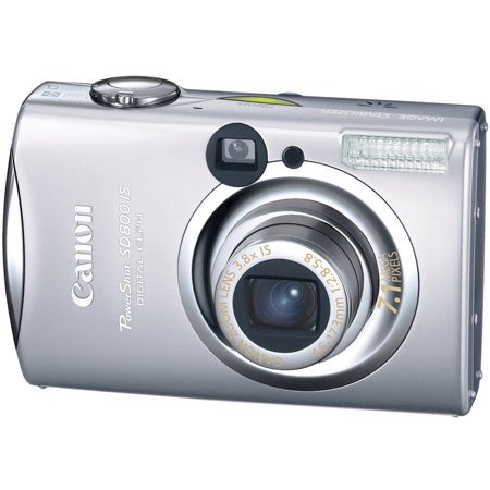 Canon Powershot SD800 IS Digital Elph Camera 7.1 megapixel 2.5" LCD Screen