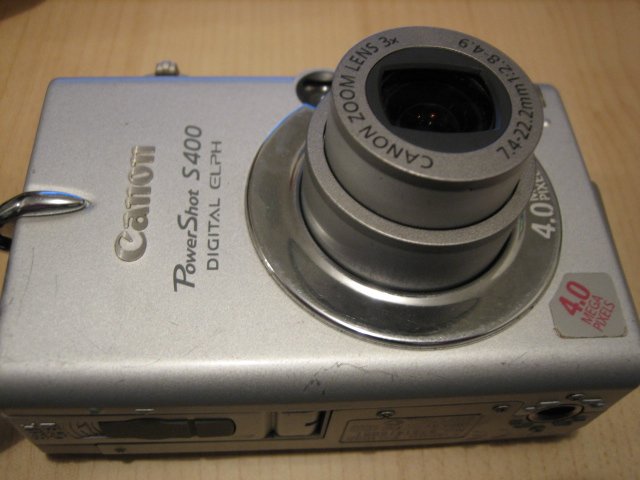 CANON DIGITAL CAMERA ELPH S400 powershot ixus photo electronic 4.0 MP #2