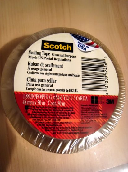 SCOTCH SEALING PACKAGING TAPE LOT OF 12 OFFICE SUPPLY 1.88in. x 54.6 yd. online business