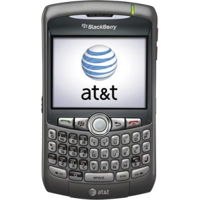 NEW BLACKBERRY CURVE 8310 GSM PHONE CINGULAR AT&T TITANIUM cell phone electronics