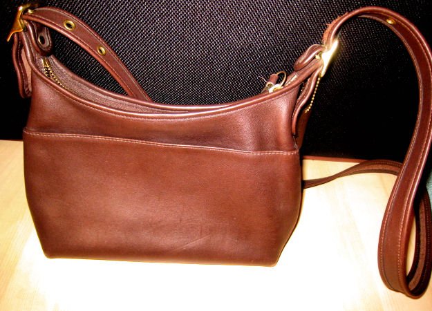 #2 AUTHENTIC COACH BROWN bucket JANICE LEGACY BAG PURSE HANDBAG GENUINE LEATHER WOMEN'S ACCESSORY