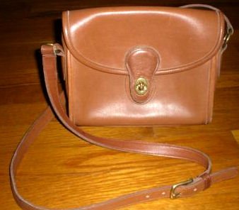 AUTHENTIC COACH BROWN vintage classic BAG PURSE HANDBAG GENUINE LEATHER WOMEN'S ACCESSORY