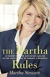 The Martha Rules Stewart HARDCOVER success management business essentials book home nonfiction