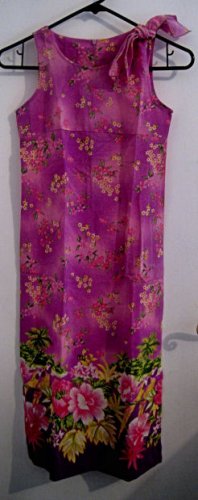 GIRL'S DRESS SZ 8 CLOTHES CLOTHING PRETTY TROPICAL PARADISE PARROT HAWAII L@@K