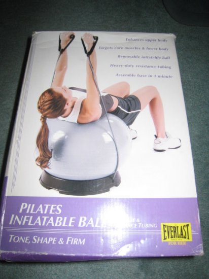 PILATE PILATES BALL STAND EVERLAST YOGA FITNESS EXERCISE HEALTH