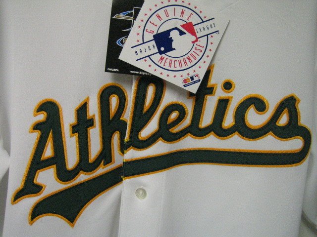 JASON KENDALL JERSEY #18 OAKLAND A'S ATHLETICS LRG $90 L Large baseball men's clothing