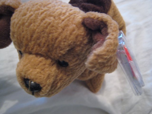 #9 small dog HORSE MULE BROWN BEANIE BABY DOLL STUFF ANIMAL TOY KIDS CHILDREN HOME GIFT BIRTHDAY