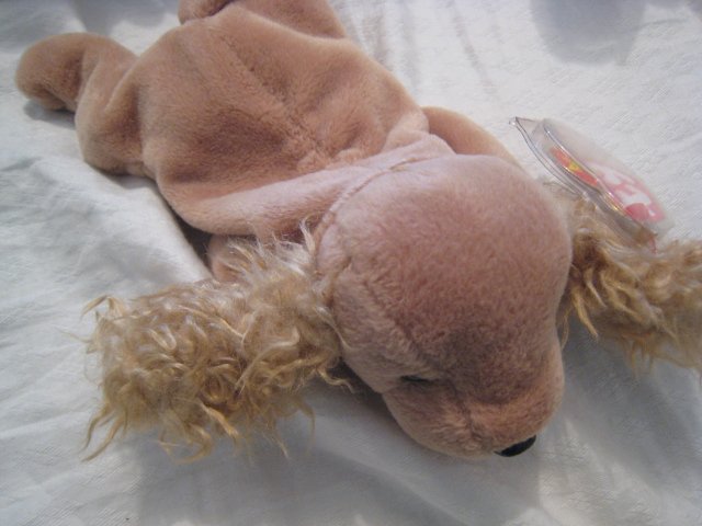 #12 cocker spaniel small dog BEANIE BABY DOLL STUFF ANIMAL TOY KIDS CHILDREN HOME GIFT BIRTHDAY