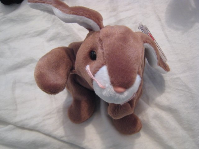#23 bunny rabbit BEANIE BABY DOLL STUFF ANIMAL TOY KIDS CHILDREN HOME GIFT BIRTHDAY