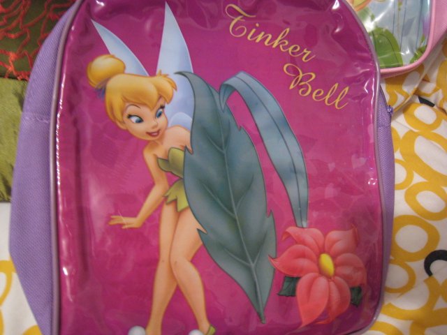 TINKERBELL BACKPACK #1 GIRL'S BAG ACCESSORY SCHOOL CUTE GIFT