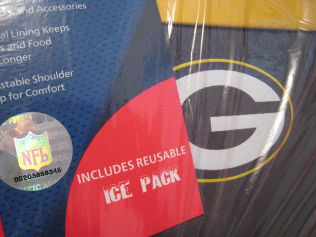 GREENBAY NFL OFFICIAL LICENSED BABY BOTTLE COOLER FOOTBALL ICE PACK BAG SPORTING SPORTS camera