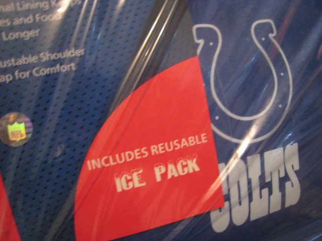 COLTS HORSE NFL OFFICIAL LICENSED BABY BOTTLE COOLER FOOTBALL ICE PACK BAG SPORTING SPORTS camera