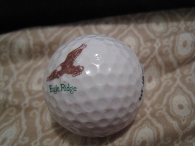 EAGLE RIDGE - COLLECTOR'S GOLF BALL SPORTS MEMORABILIA DECORATIVE COLLECTIBLE HOME HOBBY