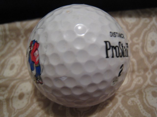 DISTANCE PROSTAFF 2 - COLLECTOR'S GOLF BALL SPORTS MEMORABILIA DECORATIVE COLLECTIBLE HOME HOBBY