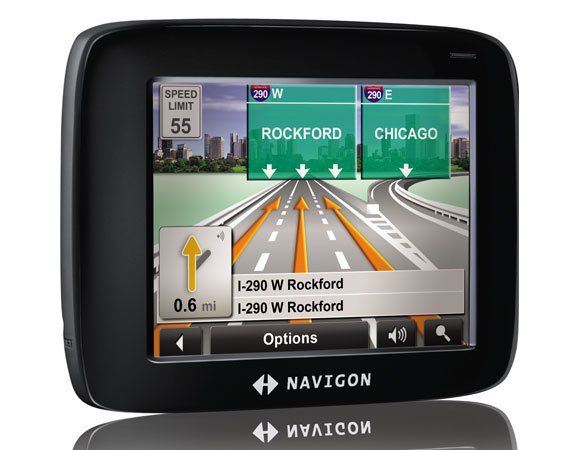 NAVIGON 2100 NAVIGATION GPS SYSTEM Portable 3D car accessory travel gadget
