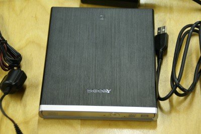 NEW SONY DRX-S70U Slim External USB Dual-layer DVD RW writer mini 9 laptop