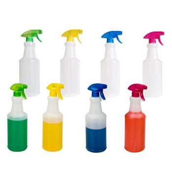 LARGE SPRAY CLEANING MULTIPURPOSE LOT 120 BOTTLES HAIR ACCESSORY BATHROOM HOME