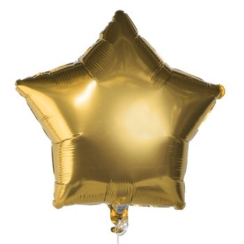 PARTY SUPPLY LOT 50 GOLD STAR FOIL BALLOON BALLOONS FLOWER WEDDING BIRTHDAY