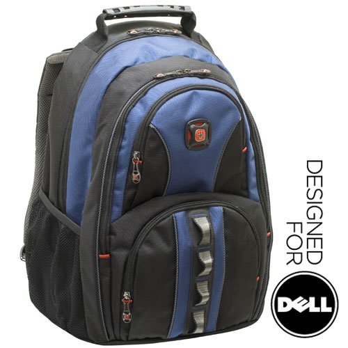 Backpack Fits Laptop Screen Up to 15.6 in. BLUE Dell swiss army swissgear school work biking bag